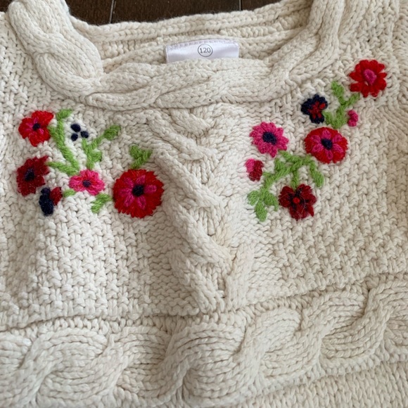 Hanna Andersson Rare Youth Knit Dress ๐บ Size 120 (6-8 yrs old) - Picture 4 of 10